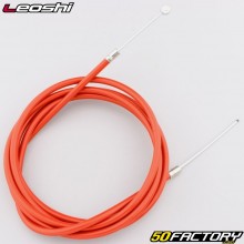 Cable de freno trasero universal galva para bicicleta &quot;MTB&quot; 1.65 m Leoshi con funda roja