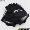 Guantes cortos ciclismo y scooter Grey&#39;s Air Vent negros