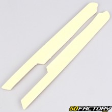 Footboard plastic runner strips MBK 51, Moped N40 ... beige