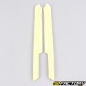 Footboard plastic runner strips MBK 51, Moped N40 ... beige