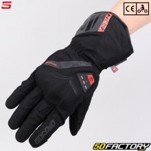 Beheizte Handschuhe Five HG3 Evo WP CE-zugelassenes schwarzes Motorrad