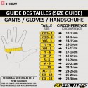 G-Heat beheizte Handschuhe Rider CE-geprüftes Motorrad schwarz