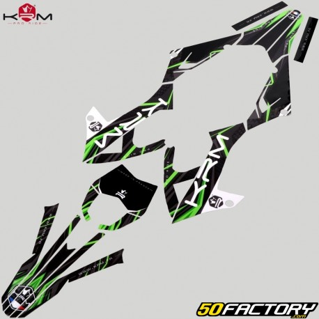 Kit decorativo Rieju MRT  XNUMX (desde XNUMX), MRT  XNUMX (desde XNUMX) KRM Pro Ride  verde