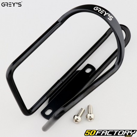 Grey's black bicycle aluminum bottle cage