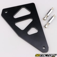 Aluminum sprocket cover AM6 Black Minarelli