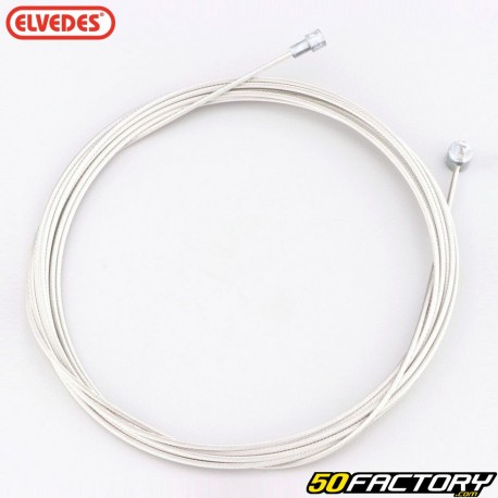 Cable de freno universal de acero inoxidable para bicicleta 3 m Elvedes Regular (dobles cabezas) (19 hilos)