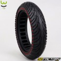 20x300 solid scooter tire (inner honeycomb) Wattiz red sidewalls