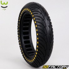 20x300 scooter tire solid (inner honeycomb) Wattiz yellow sidewalls