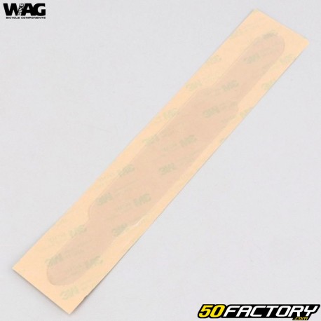 Wag Bike 26x3.5 cm transparent bicycle frame base protection sticker