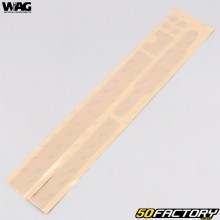 Wag Bike transparent frame protection stickers (set of 10)