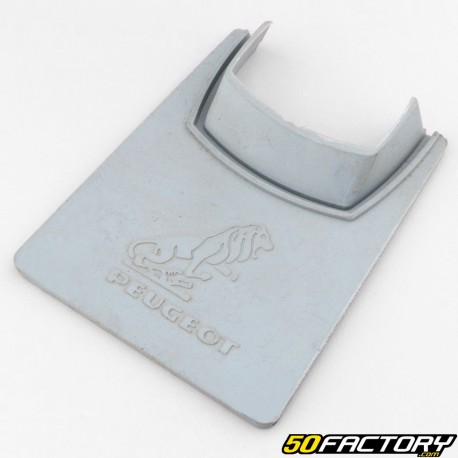 Front mud flap with logo Peugeot 103, GT10, GL10 ... gray