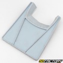 Front mud flap with logo Peugeot 103, GT10, GL10 ... gray