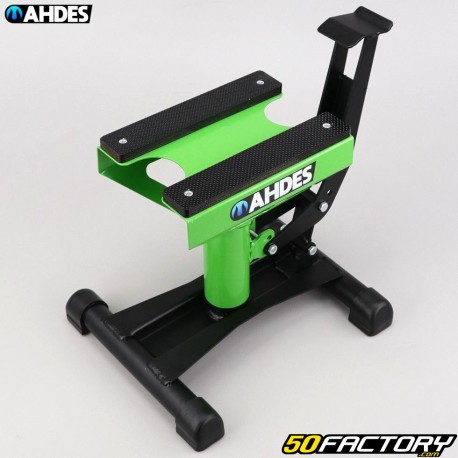 Ahdes MX motorcycle lift green