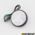 Refletor redondo Ã˜XNUMX mm branco com LEDs