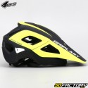 casco de bicicleta de montaña UFO  Defcon-Three negro y amarillo fluorescente