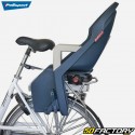 Portabebés para bicicleta Polisport  Guppy Maxi CFS gris (montaje en el portaequipajes)