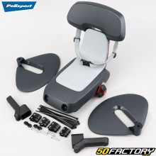 Baby carrier Polisport Guppy Junior gray (fixing on the luggage rack)