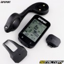 Contabiciclette GPS wireless BSC2S con supporto 2 e sensore di velocità IGPSport SP2