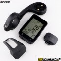 Contabiciclette GPS Wireless IGS320 con supporto M80 e sensore di velocità IGPSport SPD70