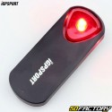 Iluminação traseira de bicicleta LED recarregável IGPSport SR30 Smart Radar