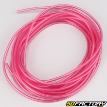 Oil hose &quot;3x6 mm transparent pink (10 meters)
