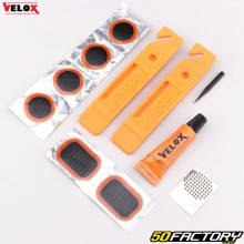 Bicycle inner tube repair kit &quot;Trekking/MTB&quot; (tire levers, patches and glue) V&eacute;lox
