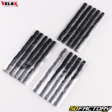 Tubeless bicycle tire puncture repair bits &quot;braids&quot; 100 mm Velox (set of 100)