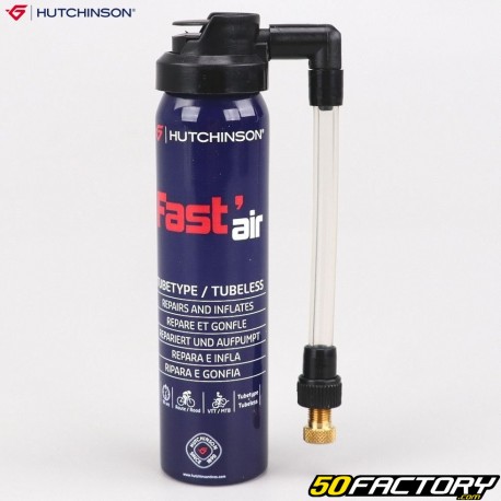 Bombe anti-crevaison vélo Hutchinson Fast'air 75ml