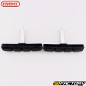 Elvedes 70mm Asymmetrical Cantilever Bicycle Brake Pads (without threads)