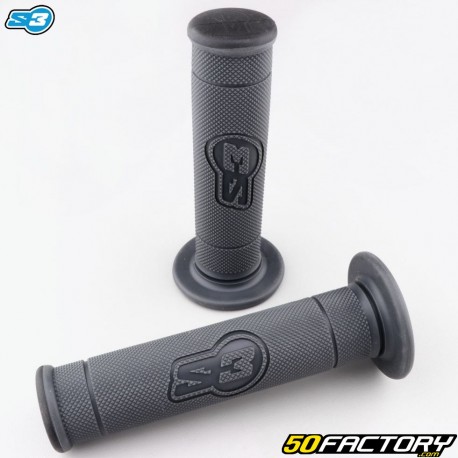 Handle grips trial S3 6D gray and black