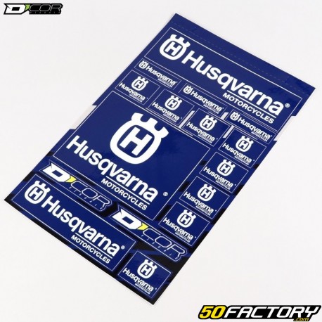 Pegatinas Husqvarna MX XNUMXxXNUMX cm (tablero) D&#39;Cor