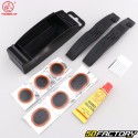 Bicycle inner tube repair kit (black tire levers, patches and glue) Thumbs Up