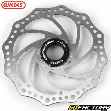 Bicycle brake disc Ã˜160 mm Centerlock exterior Elvedes