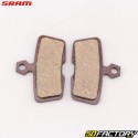 Organic steel bicycle brake pads Sram Code R (since 2010)...