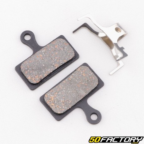 Semi-metal bicycle brake pads type Shimano Deore BR-M615...