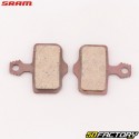 Sram Quiet Elixir organic aluminum bicycle brake pads, Force...