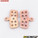 Pastilhas de freio de metal sinterizado para bicicleta Sram Code R (desde 2010)...