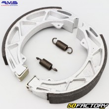 Sapatas do freio traseiro 140x25 mm Aprilia Scarabeo 50, Piaggio Liberty 125 ... RMS