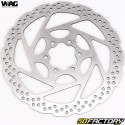 Bicycle brake disc Ã˜160 mm 6 holes Wag Bike DF3