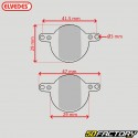 Magura Julie type organic bicycle brake pads (2001 - 2008) Elvedes