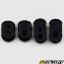 Xiaomi M365, M365 scooter cable grommets Pro black (pack of 4)