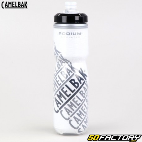 Camelbak Podium Chill Isolierflasche Race Graue und schwarze Edition 100 ml