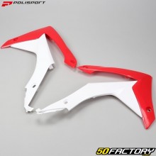 Carénages avant Honda CRF 250 R (2018 - 2019), 450 R (2017 - 2020) Polisport rouges et blancs