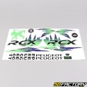 Decoration  kit Peugeot 103 RCX phase 2 black and green