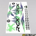 Decoration  kit Peugeot 103 RCX phase 2 black and green