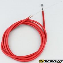 Cable de freno trasero para patinete XiaomiXiaomi 1S, Essential, M365 con funda roja