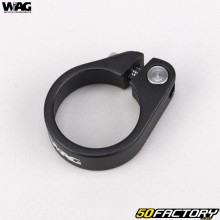 Collier de tige de selle vélo Ø31.8 mm Wag Bike noir