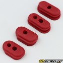 Xiaomi M365, M365 scooter cable grommets Pro red (pack of 4)