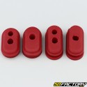 Xiaomi M365, M365 scooter cable grommets Pro red (pack of 4)