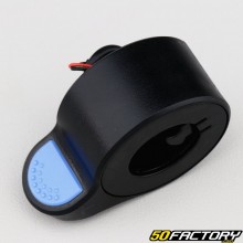 Xiaomi scooter thumb accelerator, Ninebot... black (blue button) V2